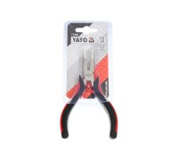 Тонкогубцы изогнутые 115мм YATO YT-2084