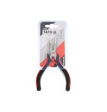 Тонкогубцы изогнутые 115мм YATO YT-2084