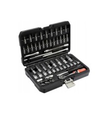 Набор инструментов 1/4" 56пр. YATO YT-14501