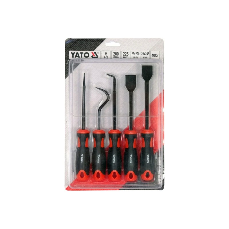 Набор крючков и скребков 5 шт YATO YT-08422