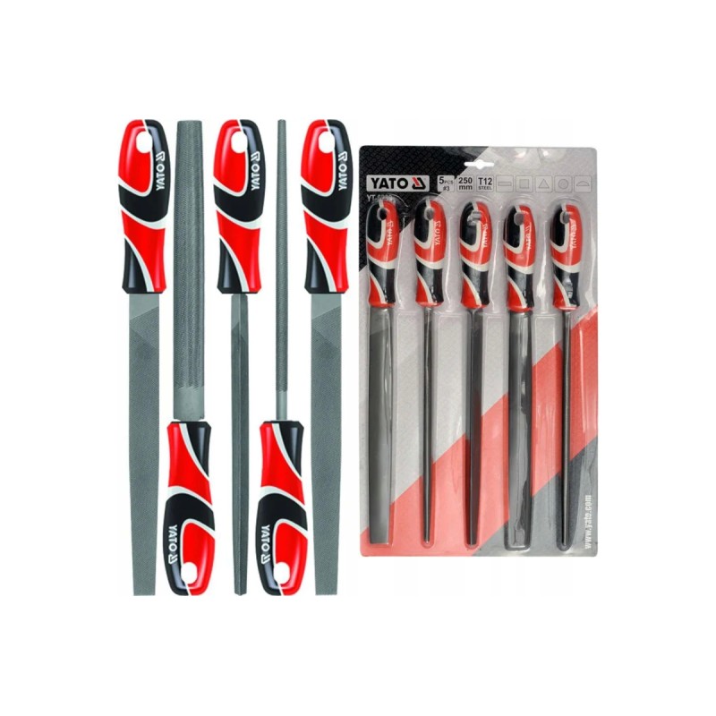 Набор напильников по металлу 5шт YATO YT-6239