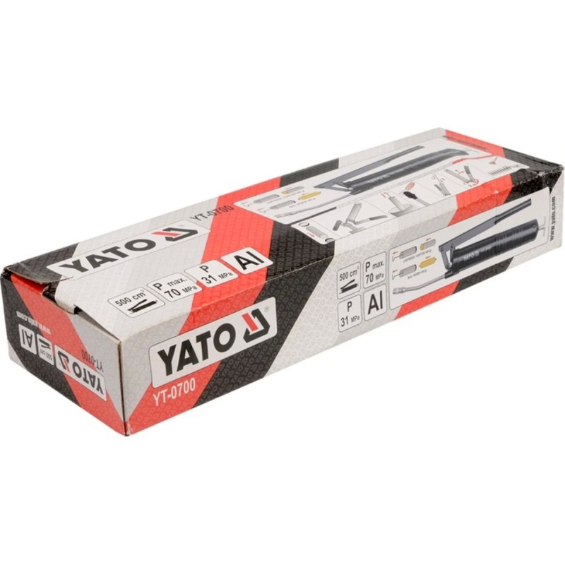 Шприц для консистентной смазки 500см³  YATO YT-0700