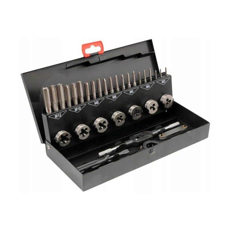 Набор метчиков и плашек М3-М12,32шт YATO YT-2975