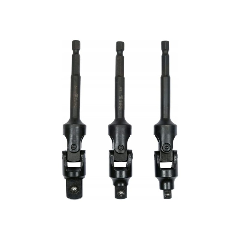 Набор переходников карданных 3шт YATO YT-04641