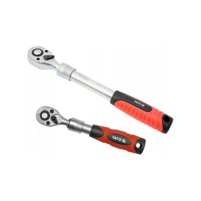Трещотка телескопическая 1/4" YATO YT-0297