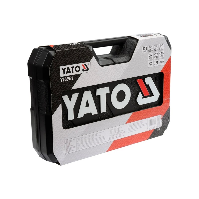 Набор инструментов 1/2'', 173пр XXL YATO YT-38931
