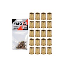Заклепка резьбовая сталь М4, 20шт YATO YT-36471