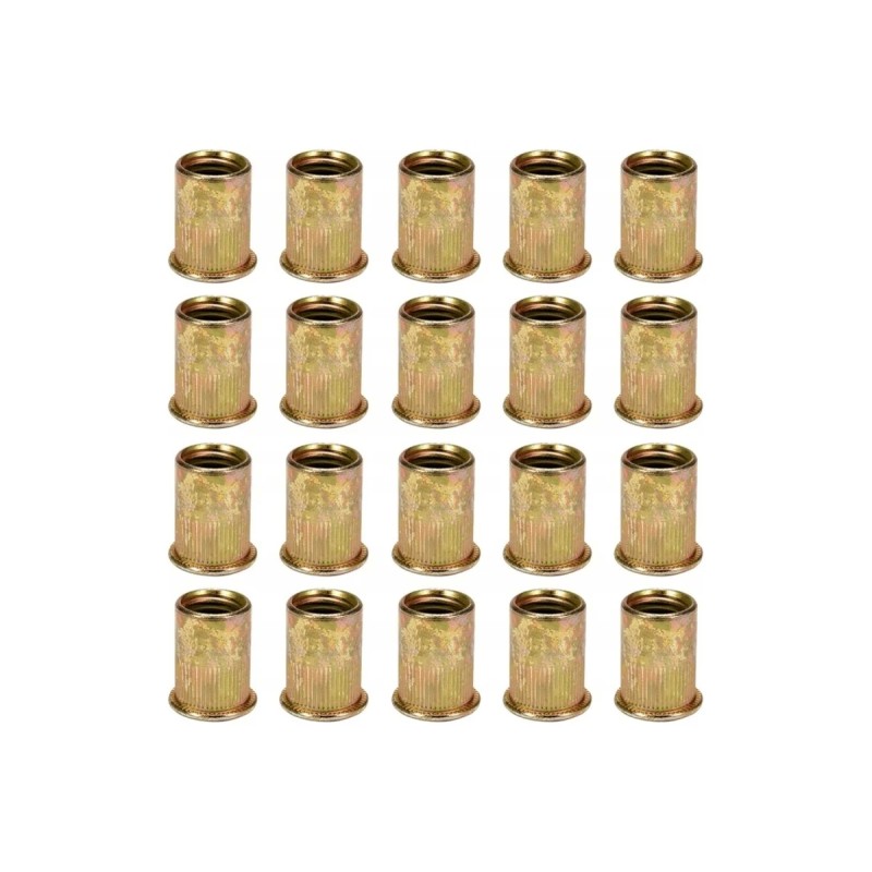 Заклепка резьбовая сталь М4, 20шт YATO YT-36471