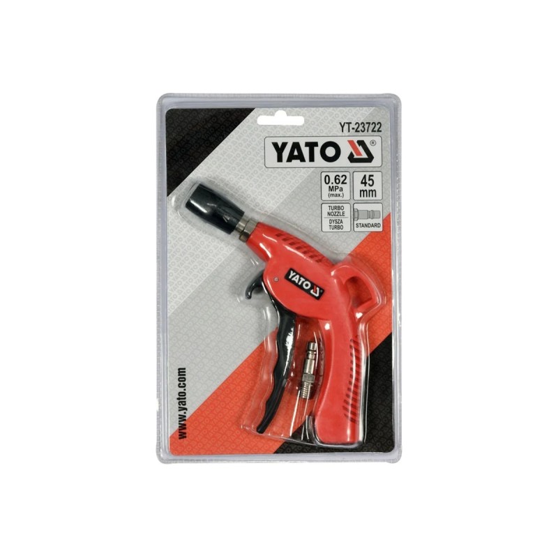 Пистолет для продувки Турбо-короткий YATO YT-23722