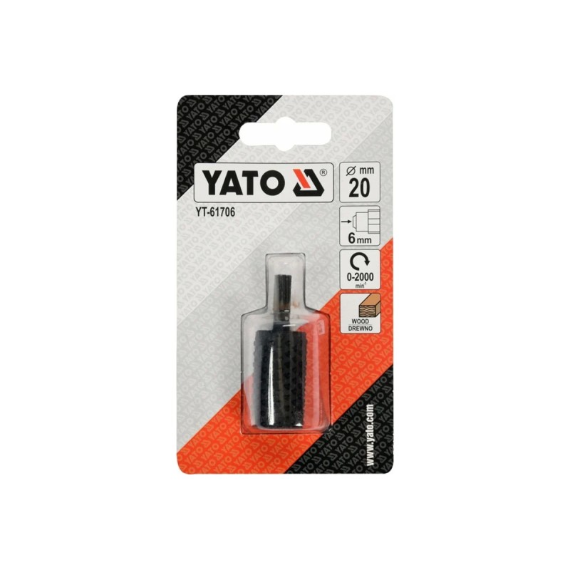 Бор-фреза по дереву овальная 20мм YATO YT-61706