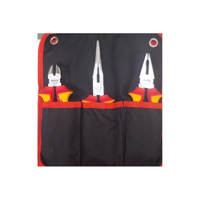 Набор плоскогубец VDE, 3 шт. YATO YT-39600