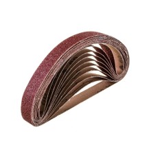 Шлифлента бесконечная 10шт P80 10х330мм  YATO YT-09744