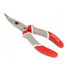 Тонкогубцы изогнутые 160мм CRV YATO YT-2026