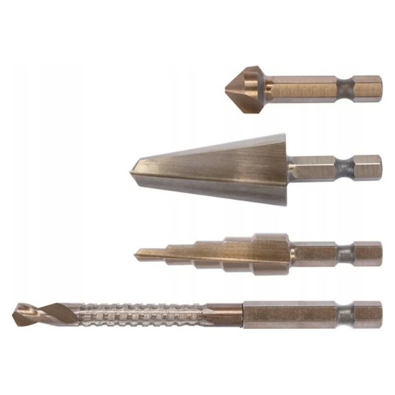 Набор универсальных сверл с хвостовиком HEX YATO YT-44705