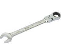 Ключ комбинированный с трещоткой и шарниром 22мм YATO YT-1688