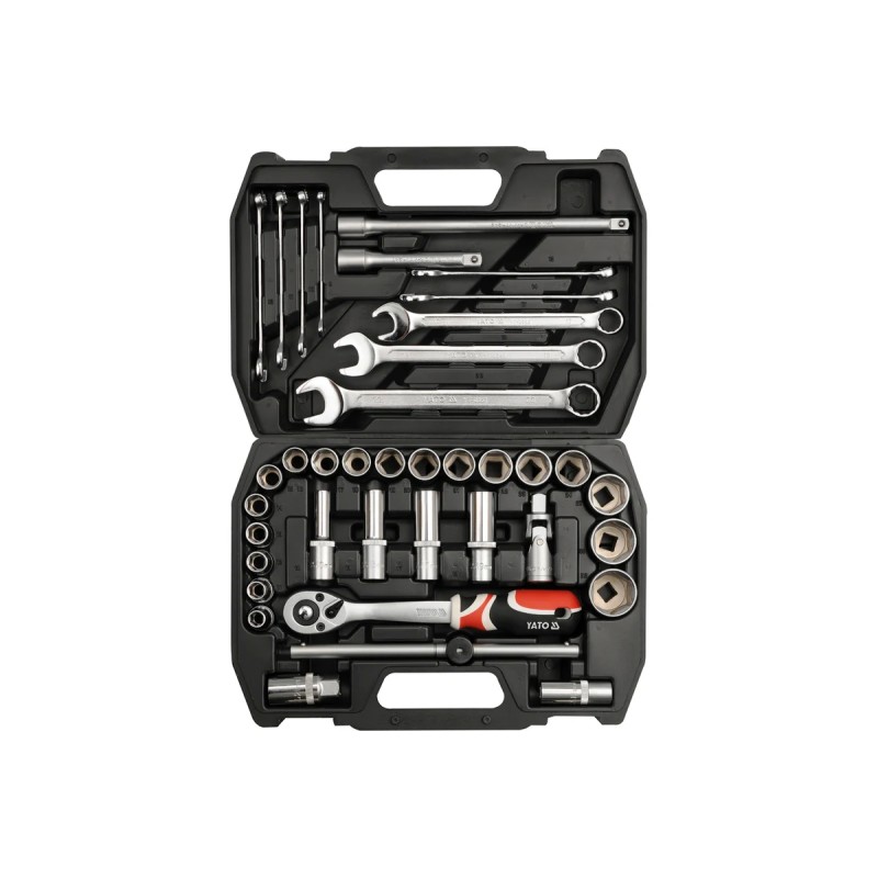 Набор насадок 1/2" 38шт. YATO YT-3876