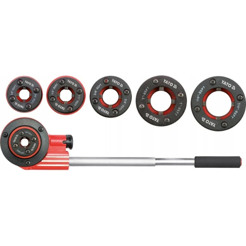 Клуппы трубные 6шт. YATO YT-2900