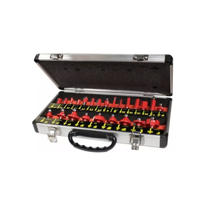 Набор фрез по дереву 24пр. YATO YT-6801