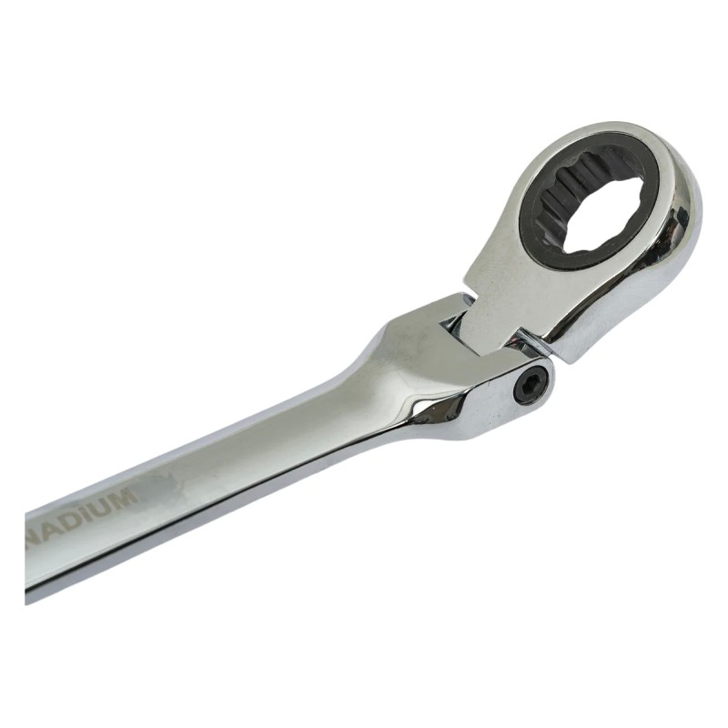 Ключ комбинированный с трещоткой и шарниром 18мм YATO YT-1684