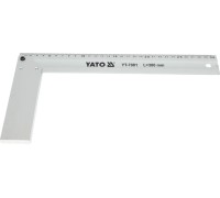 Угольник столярный алюминиевый 300мм YATO YT-7081