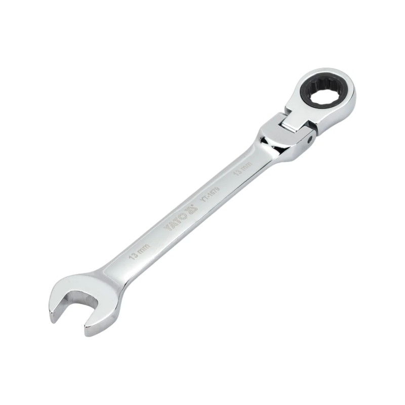 Ключ комбинированный с трещоткой и шарниром 13мм YATO YT-1679