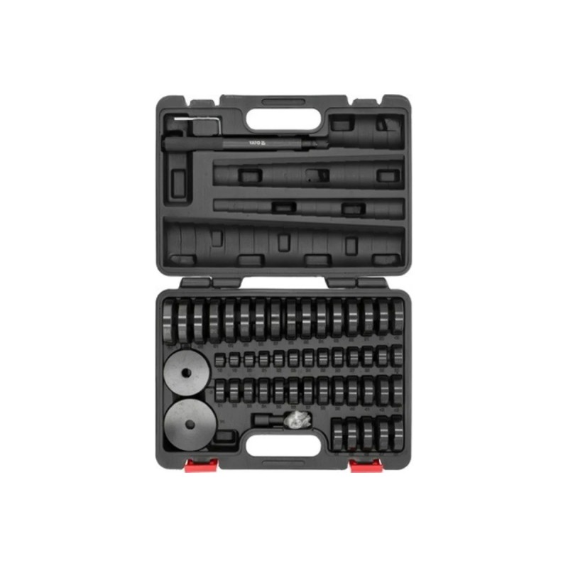 Комплект для установки уплотнений подшипников и резиновых креплений, 52 предмета YATO YT-25417