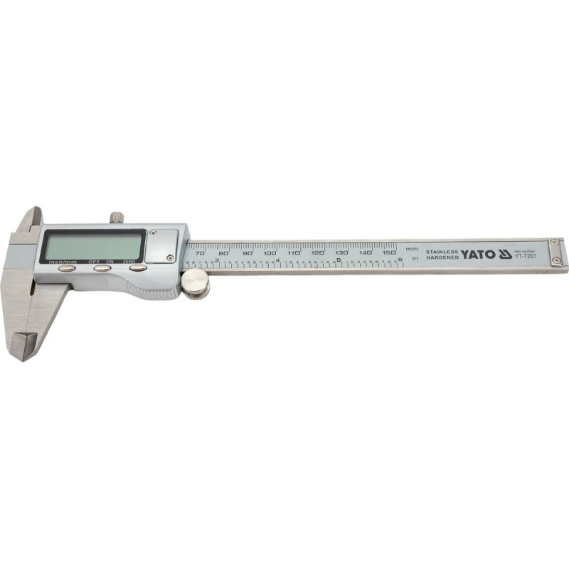 Штангенциркуль электронный 150мм/ 0,02мм YATO YT-7201
