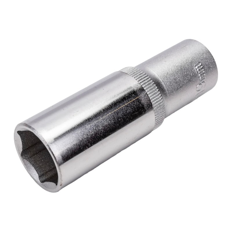 Головка торцевая удлиненная CrV 1/2" 19мм YATO YT-1232