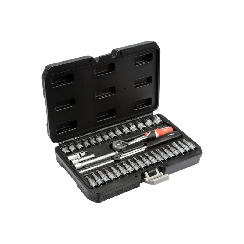 Набор торцевых головок и бит 1/4" 38пр.XS YATO YT-14471