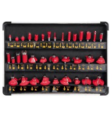 Набор фрез по дереву 35пр. YATO YT-6803