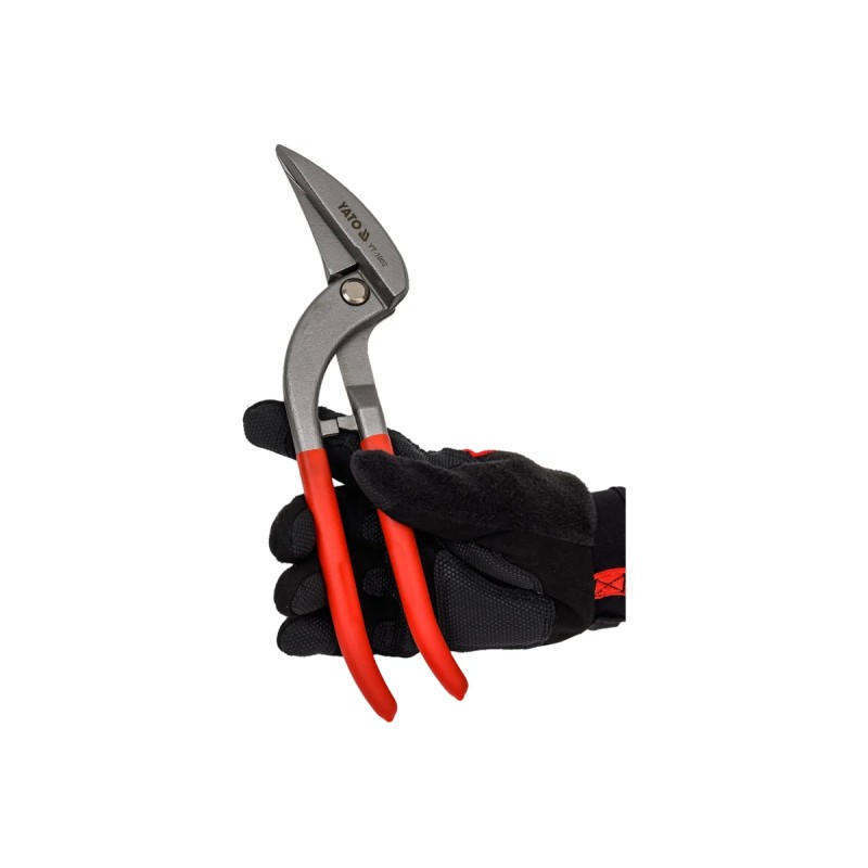 Ножницы по металлу изогнутые  правые 300мм YATO YT-1902