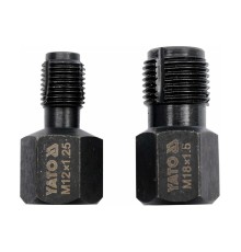 Набор для ремонта резьбы лямбды-зонда М12х1,25 мм; М18х1,5 мм. YATO YT-1756