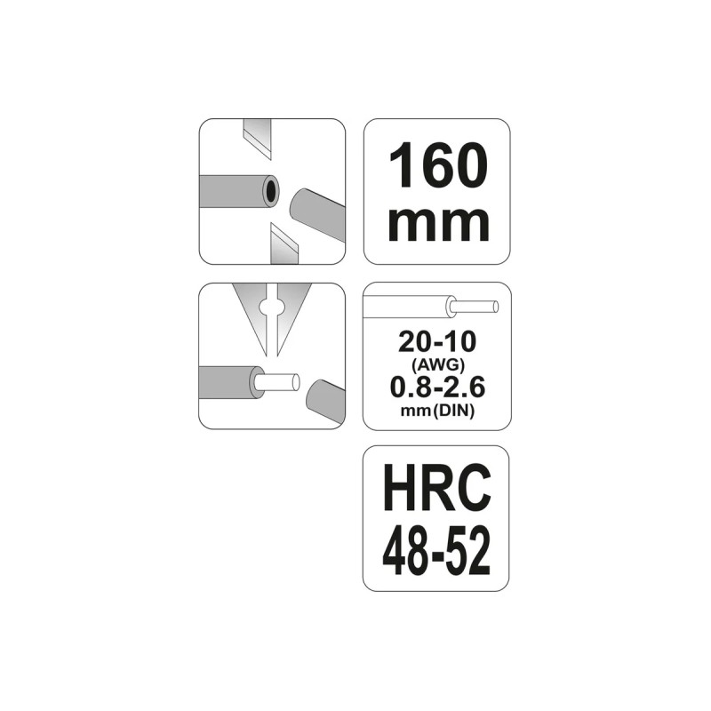 Клещи для снятя изоляции  YATO YT-2319