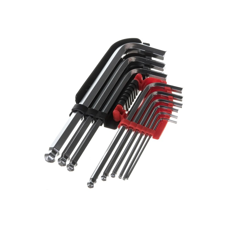 Набор шестигранников 9шт. 2,0-10мм с шаром CrV YATO YT-0507