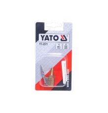 Штуцер универсальный для подкачки, под шланг 6мм YATO YT-2371