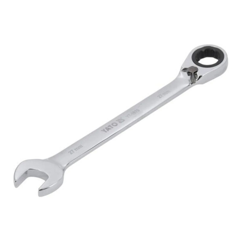 Ключ комбинированный с трещоткой 27мм YATO YT-1670