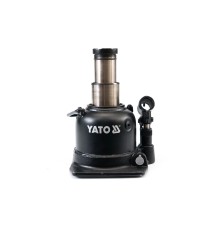 Домкрат бутылочный низкопрофильный 125-225мм (двухштоковый) 10т YATO YT-1713