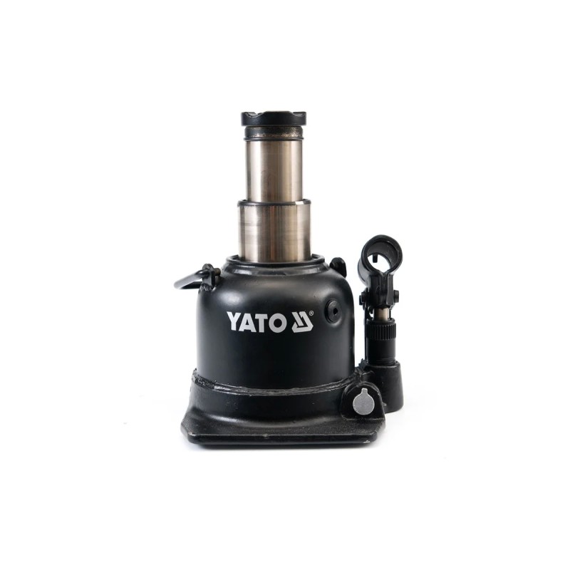 Домкрат бутылочный низкопрофильный 125-225мм (двухштоковый) 10т YATO YT-1713
