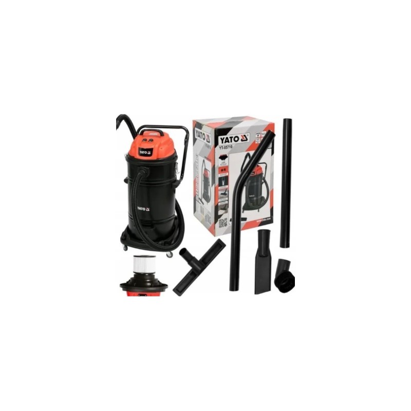 Пылесос промышленный 70л, 2400Вт  YATO YT-85710