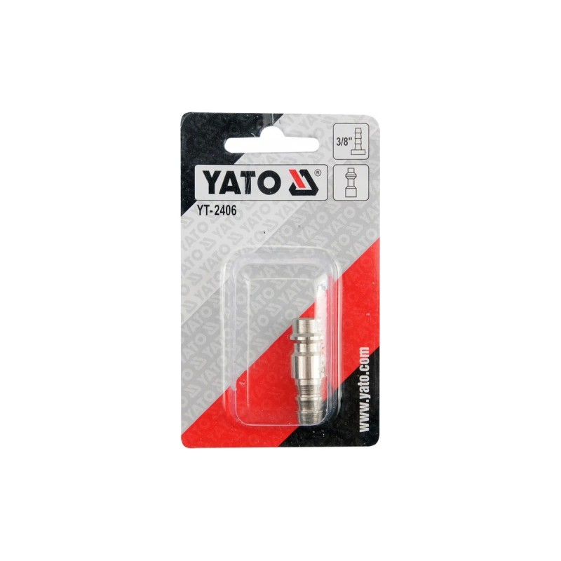 Штуцер под соединение под шланг 8 мм YATO YT-2406