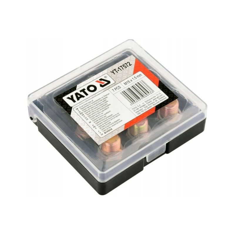 Набор для ремонта масляных пробок М15х1,5мм YATO YT-17572