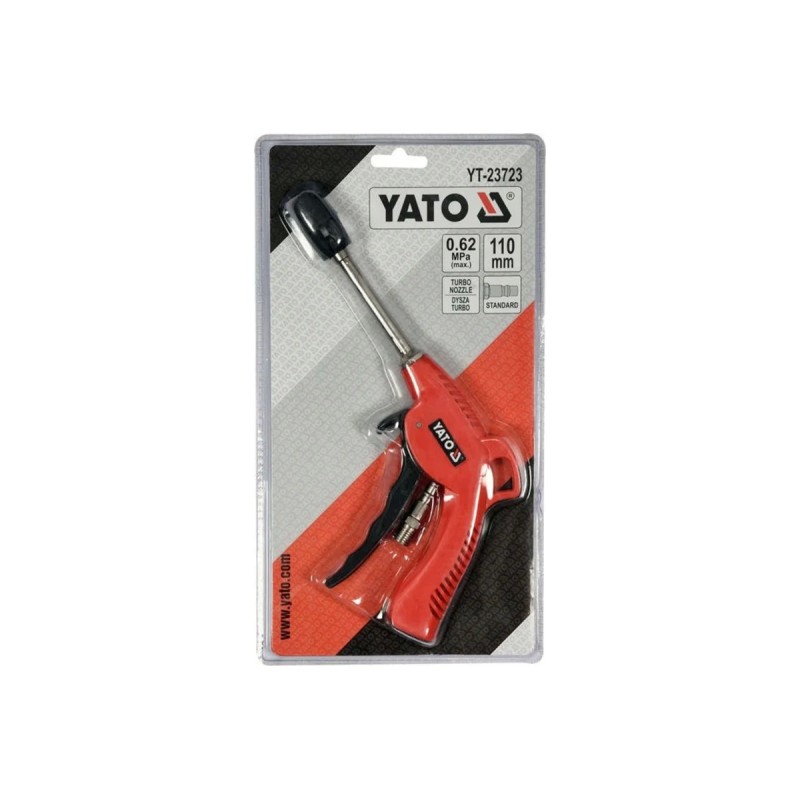 Пистолет для продувки Турбо-длинный YATO YT-23723
