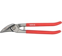 Ножницы по металлу изогнутые правые 260мм YATO YT-1901