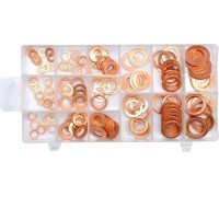 Набор медных колец 150шт YATO YT-06871