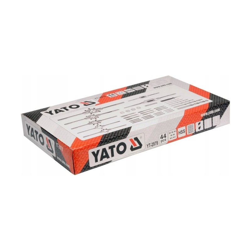 Набор метчиков и плашек 44шт. YATO YT-2978