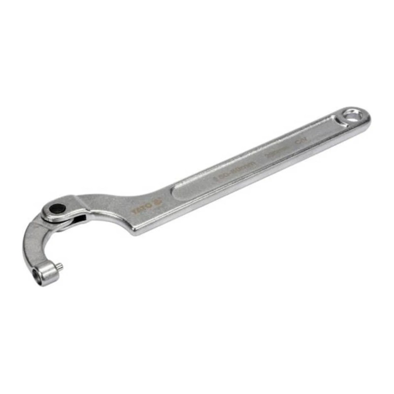 Ключ шарнирный для круглых шлицевых гаек 50-80мм YATO YT-01677