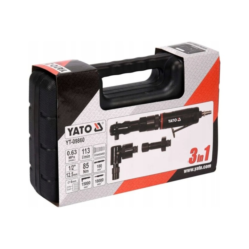 Набор пневматический 3 в 1 YATO YT-09860
