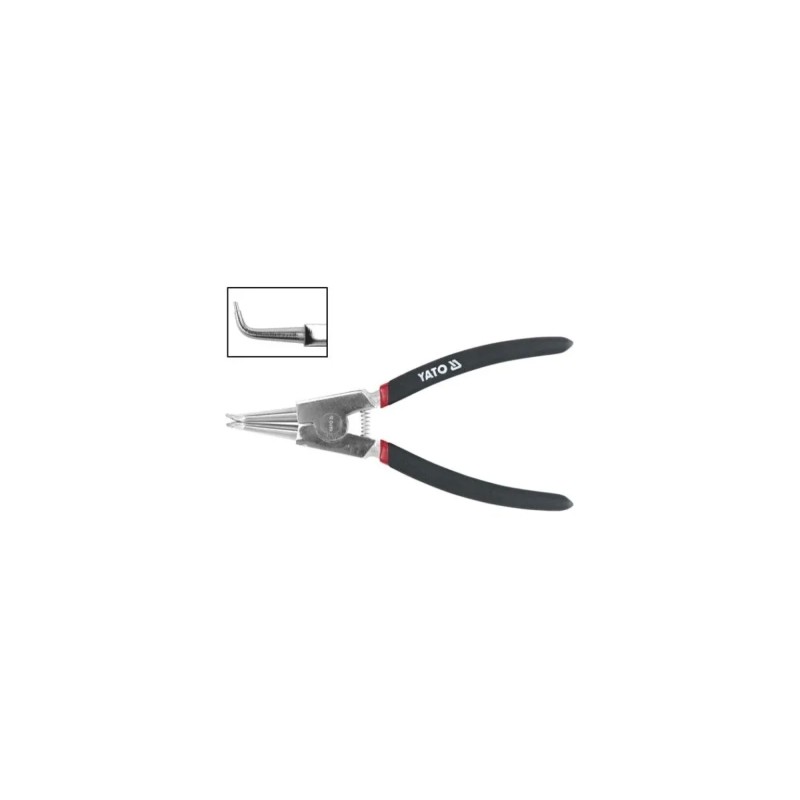 Съёмник стопорных колец загнутый (разжим) 150мм YATO YT-2141