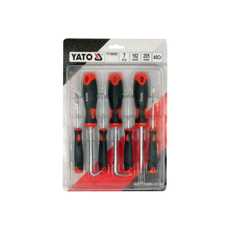 Набор крючков с ручкой 7 шт YATO YT-08425