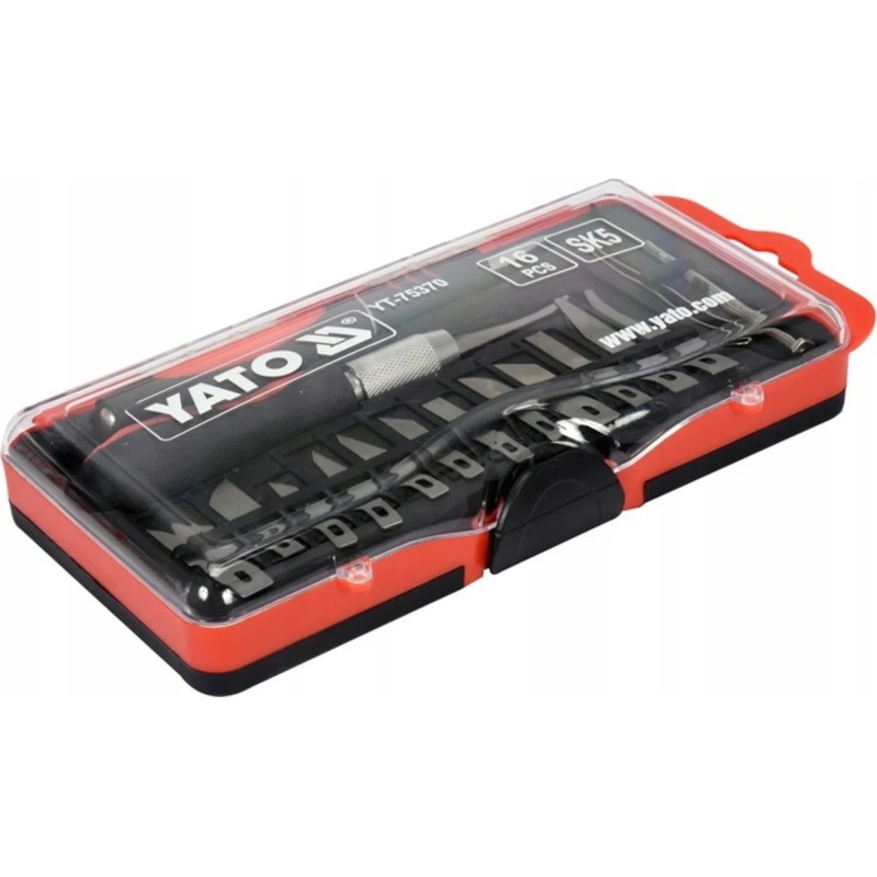Набор резцов для точных работ 16шт YATO YT-75370